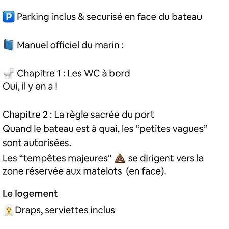 Le Duplex Des Marinas, Dog Friendly & Parking Inclus, 1m90 Sous Plafond Πλωτό κατάλυμα Ντοβίλ